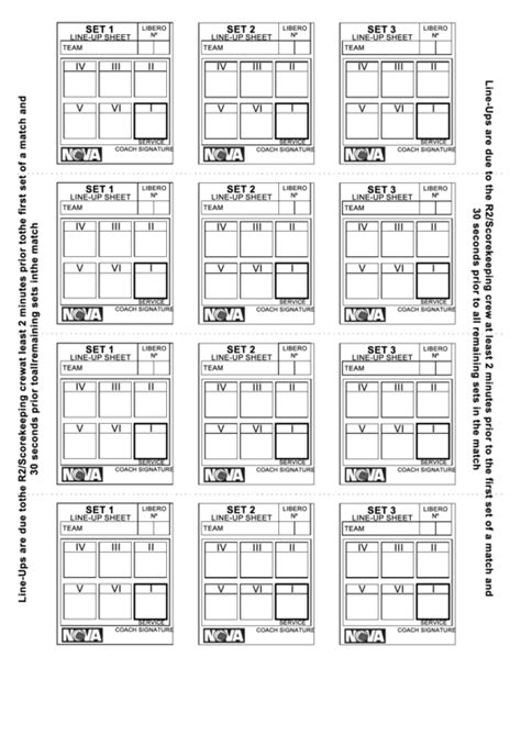 Volleyball Play Template Gallery