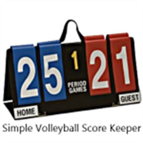 Volleyball Score Keeper