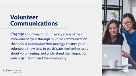 Example Volunteer Communication