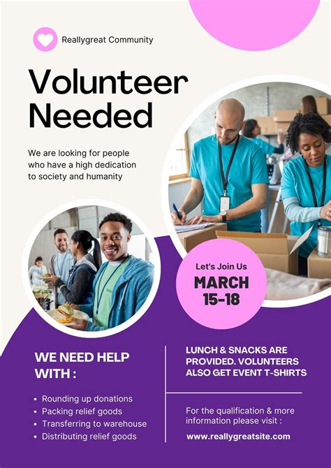 Volunteer Program Flyer