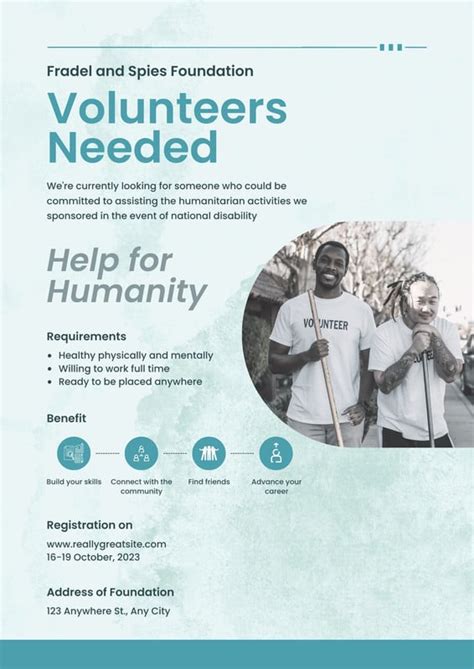 Volunteer Recruitment Flyer