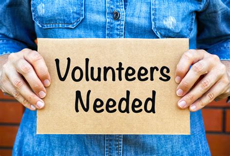 Volunteering Opportunities