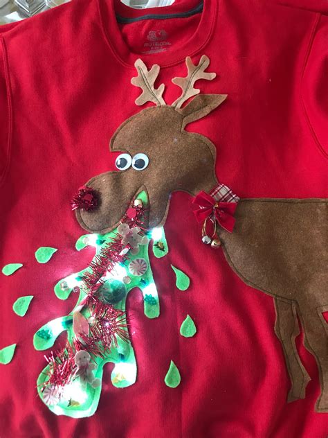 Vomiting Reindeer Printable Christmas Activity