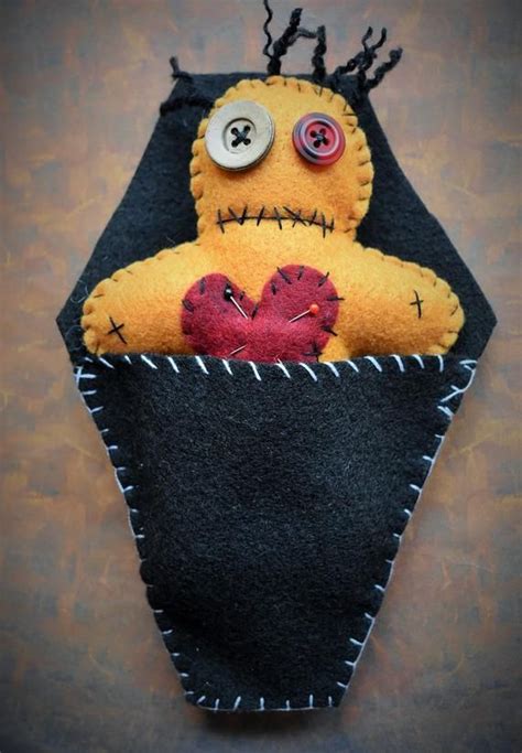 Voodoo doll with pockets