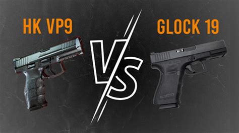 VP9 vs Glock 19 comparison