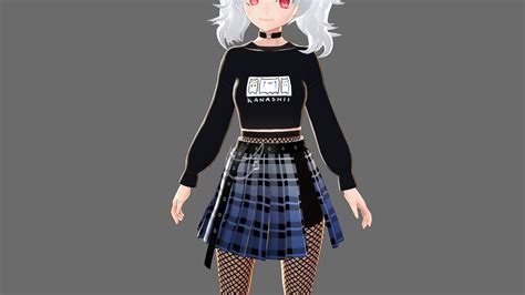 Vroid Studio Clothes Template Design 1