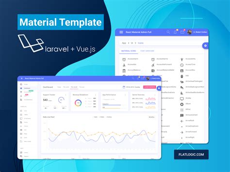 Vue Material Admin Template