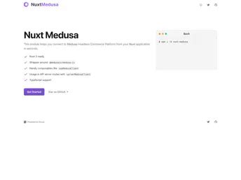 Vue Medusa Template