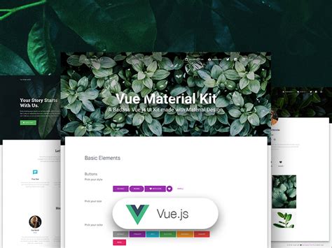 Vue Template Gallery 10