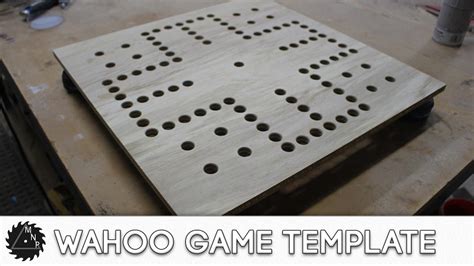 Wahoo Board Game Template Design