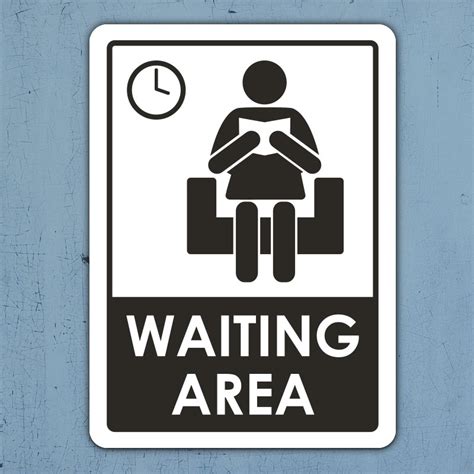 Wait Time Sign