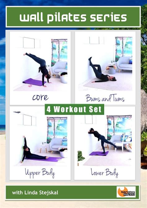 Wall Pilates routine 4