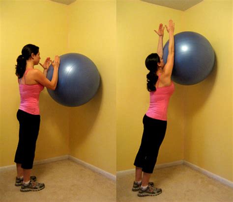 Wall Shoulder Rolls Exercise