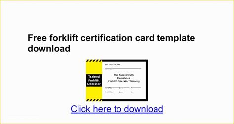 Wallet Certification Card Layout