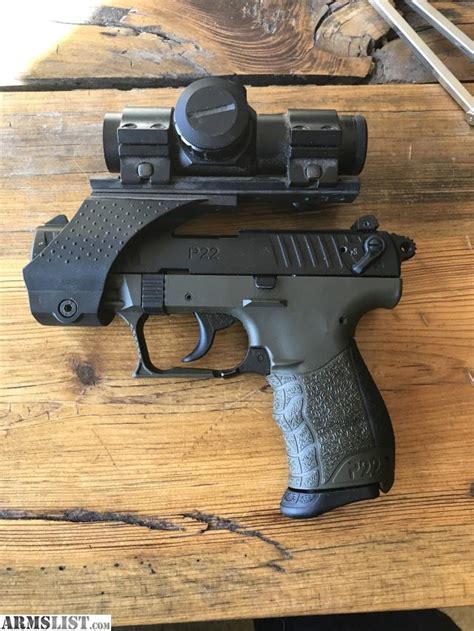 Walther P22 Optics