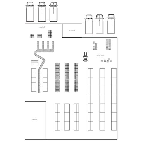 Warehouse Layout Template