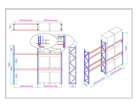 Warehouse Racking Layout Template