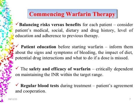 Warfarin Therapy Benefits