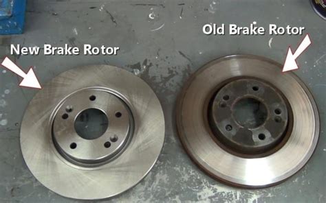 Warped brake rotors