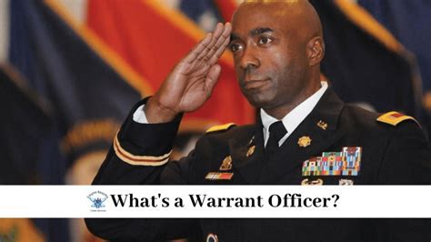 Warrant Officers in the Military