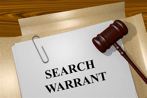 Description of Warrant Searches