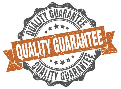 Warranties and Guarantees Section