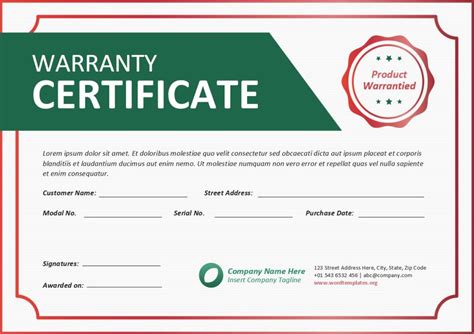 Warranties and Guarantees