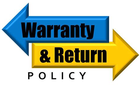 Warranty and Return Information