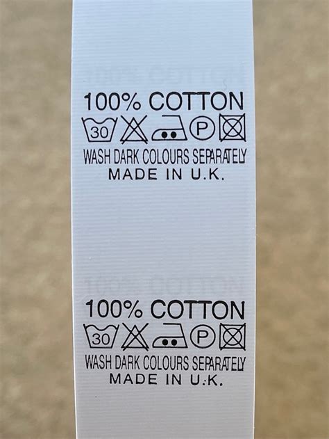 Wash Care Label Template Download