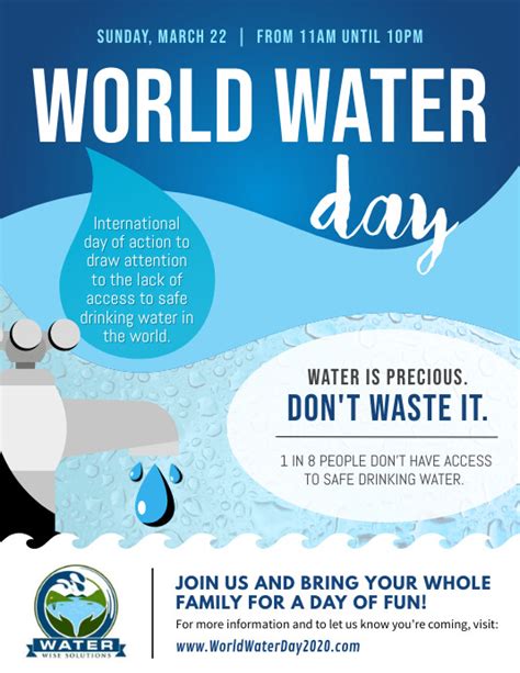 Water Awareness Flyer