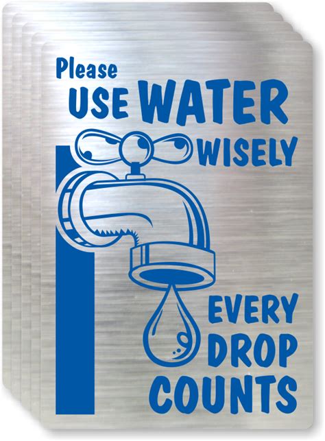 Water Conservation Sign