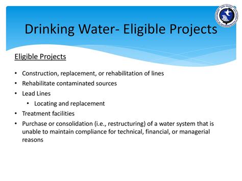 Water Eligibility