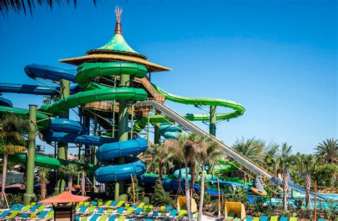 Water park slides