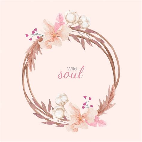 Watercolor design circle logo design template