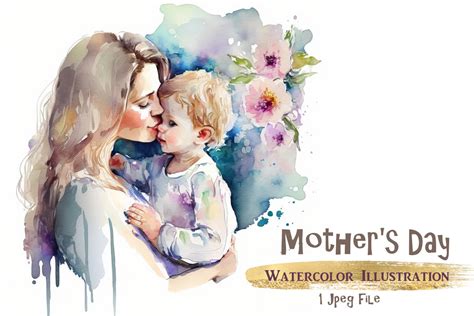 Watercolor Mothers Day Flyer