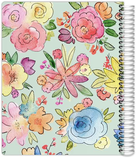 Watercolor wonders planner template