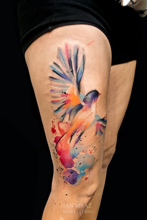 Watercolor tattoo artists