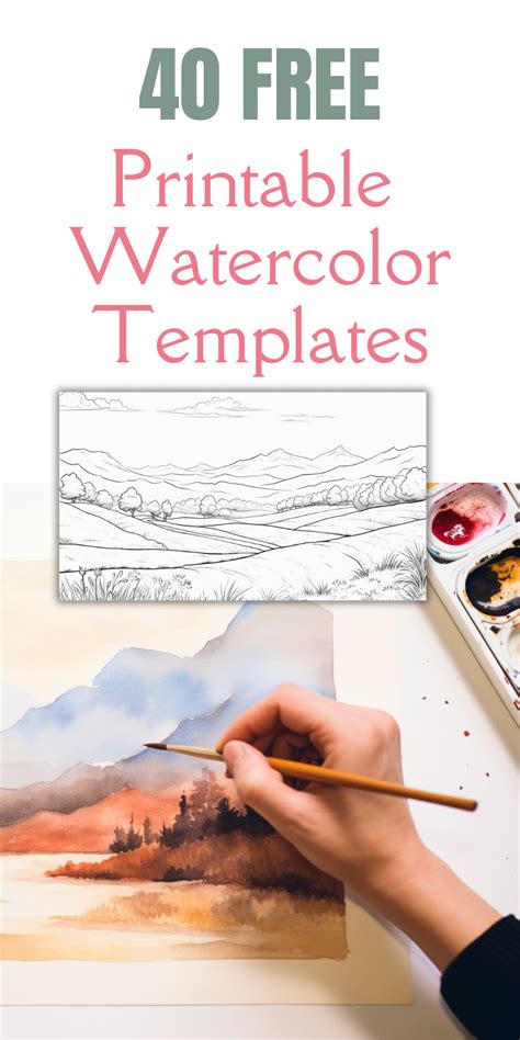 Watercolor Template