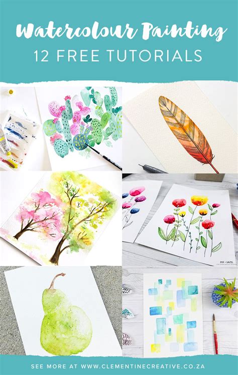 Watercolor Templates Example 5