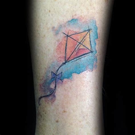 Watercolor uplifting tattoos for a creative look