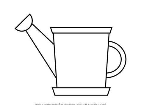 Watering Can Template Images