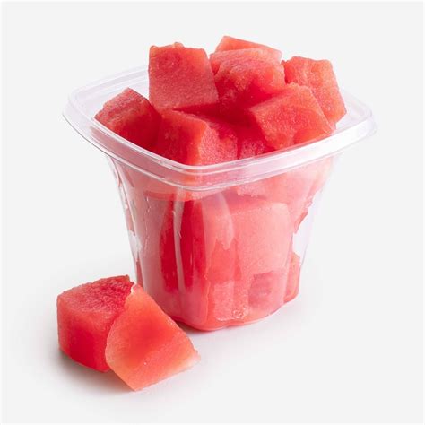 Fresh watermelon fruit cup