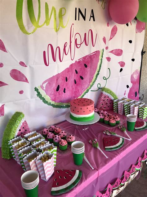 Watermelon Themed Party Ideas