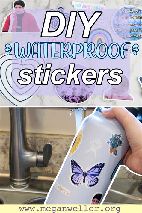 Waterproof paper prints DIY projects