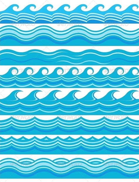 Waves Template for Free Motion Quilting