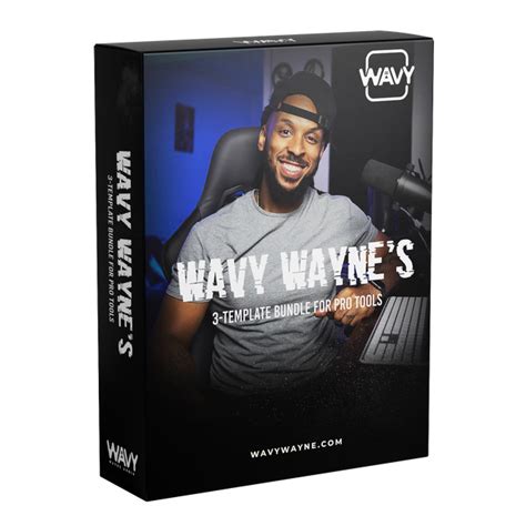 Wavy Wayne Template Design