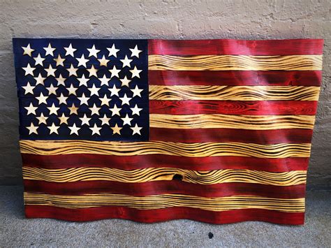 Wavy Wooden Flag Template Gallery 5