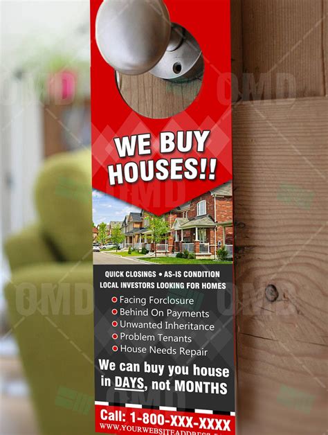 We Buy Houses Flyer Template 3