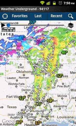 Weather Underground hurricane tracking map