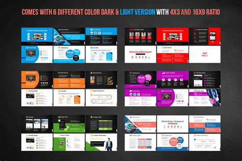 Web Design Presentation Template Example 1